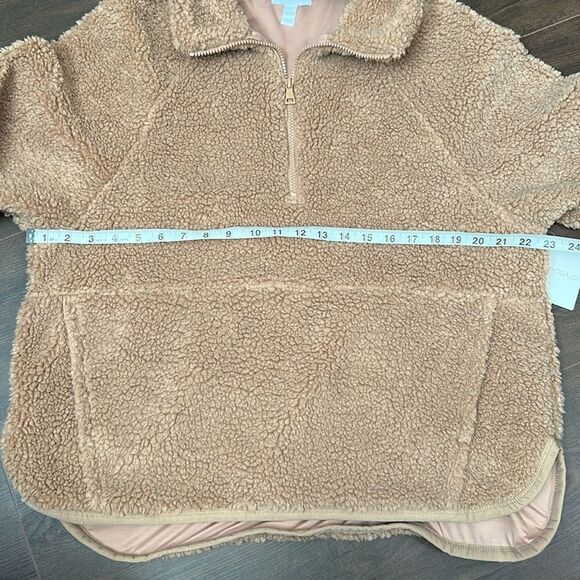NWT Beyond Yoga Camel Color 1/4 Zip - Size Small - Picture 8 of 10